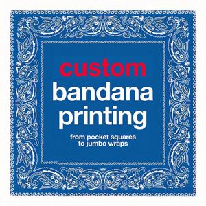 Custom Bandana Made to Order with Your Design Perfect for Business Marketing Events or Personalized <b>Gifts</b> - Product Image 4