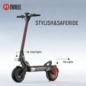 ZWEEL Electric <b>Scooter</b> 3000W*2 Brushless Motor Foldable Aluminum 113KM Range LCD Display LED Lights Disc Brake Unisex - Product Image 1