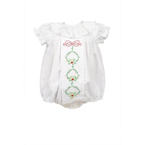 Cantal-burbuja de Navidad 100% algodón, zanahoria blanca, burbujas de mano para bebé, OEM, ODM, ropa para niños y niñas - Product Image 4