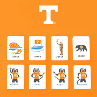 Tuiles de Mahjong de l'Université du Tennessee – Précommande – Cadeau personnalisé pour anciens étudiants – Ensemble de rangement pour Mahjong américain