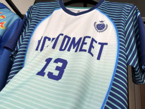 Setelan seragam klub sepak bola kualitas terbaik grosir pabrik ODM/OEM Set pakaian tim olahraga ringan cepat kering Jersey sepak bola kustom - Product Image 5