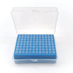 Rongtaibio 96 fori o 96 pozzetti punte in Rack 10ul punte monouso per Micropipette punta universale per uso