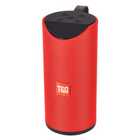 T & G altavoz TG113 tela altavoz inalámbrico portátil al aire libre impermeable Mini con tarjeta TF 10W altavoz caja de sonido
