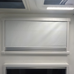 Ventana Corredera de Aluminio con Certificación Emark, Doble Vidrio Acrílico con Mosquitera Enrollable para Autocaravana, 500*350mm - Product Image 6