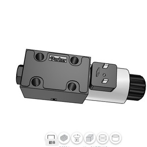 Válvula de Control Direccional Parker D1VW020HNJW, 4 Vías, Reversión Hidráulica Electromagnética, 315 Bar, 100 L/min - Product Image 2
