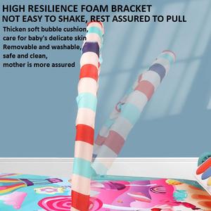 Ksf התינוק פעילות חינוכית מקורה לשחק פלייט חדר כושר עם תינוק זוחל פסנתר צעצוע צעצוע ילדים - Product Image 4