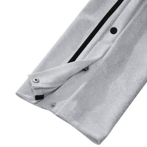 กางเกงกีฬาขายาวสำหรับผู้ชาย, กางเกงกีฬาเอวยางยืดมีกระดุมปิดกระเป๋ากีฬากางเกงวอร์มย้อมสีเรียบลายใหม่ TKAN116D - Product Image 3