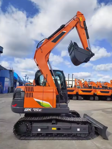 Excavadora de cadenas DEVELON DX75 7B, excavadora hidráulica de 7 toneladas, motor mecánico duradero, máquina de construcción de tamaño mediano, lista para trabajar - Product Image 3