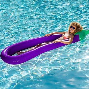 Flotteur gonflable d'été en PVC pour piscine Matelas en forme d'aubergine <span class=keywords><strong>Cercle</strong></span> de natation pour adulte - Product Image 2