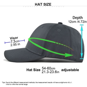Cappellino da Baseball a 6 Pannelli Vuoto, Personalizzabile con Logo, Cappelli Promozionali all'Ingrosso, Visiera Curva Monocolore per Proprietari di Marchi - Product Image 3