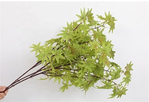 Commercio all'ingrosso B-2634 vero tocco albero artificiale ramo verde foglia ed erba per scopi decorativi all'aperto - Product Image 6