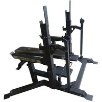 Rack de musculation pliable pour développé couché et squat, structure de compétition robuste pour salle de sport commerciale, pour l'entraînement de force