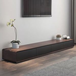 Juego de soporte de <span class=keywords><strong>TV</strong></span> y mesa de centro de estilo nórdico moderno, <span class=keywords><strong>muebles</strong></span> negros y grises <span class=keywords><strong>para</strong></span> sala de estar, comedor y uso en Hotel - Product Image 4