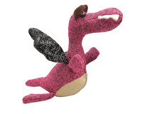 Jouet en peluche amusant pour chien, dinosaure grincant, doux, durable, écologique, en gros pour fournisseurs d'animaux de compagnie