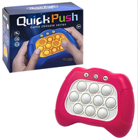 Mini Vitesse Rapide Rapide Pousser Console De Jeu Électronique Interactive Light Up Puzzle Bulle Mémoire Jeu Push Pop Fidget Jouet pour Enfant