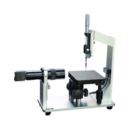 Testeur automatique d'angle de contact par goutte d'eau, goniomètre optique, instrument de test de humidification de surface ASTM D5946, 0,1 %~0,5 % FS