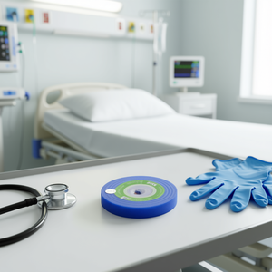 Cinta de Gasa Ilan 0.6Cm X 35Y Azul Para Uso Médico - Product Image 3