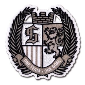 カスタムデザインフットボールクラブ名ラベル3Dフロック熱伝達パッチ衣類用バッジに鉄 - Product Image 2