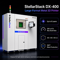 Imprimante 3D métallique multi-lasers SLM grand format 400x400x400mm pour la production industrielle à haut volume