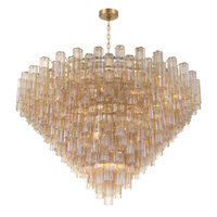 Lustre moderne de luxe en verre Star Tronchi, lampe suspendue personnalisée à plusieurs niveaux pour table à manger, salon, hall d'hôtel