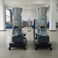 Fabricant de granulés de biomasse/machine à granulés d'alimentation à moteur diesel/petite machine de formage de granulés/concasseur de granulés