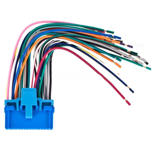 <span class=keywords><strong>Adaptateur</strong></span> de faisceau de câblage autoradio 12 broches avec connecteurs gris/noirs pour autoradios de rechange Chrysler/Dodge/Jeep - Product Image 3