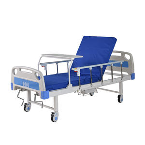 2 क्रैंक के साथ क्लीनिकों और अस्पतालों के लिए गर्म बिक्री मैनुअल चिकित्सा बिस्तर 2 कार्य धीमी गति से मूल भोजन तालिका 5 वर्ष की वारंटी - Product Image 5