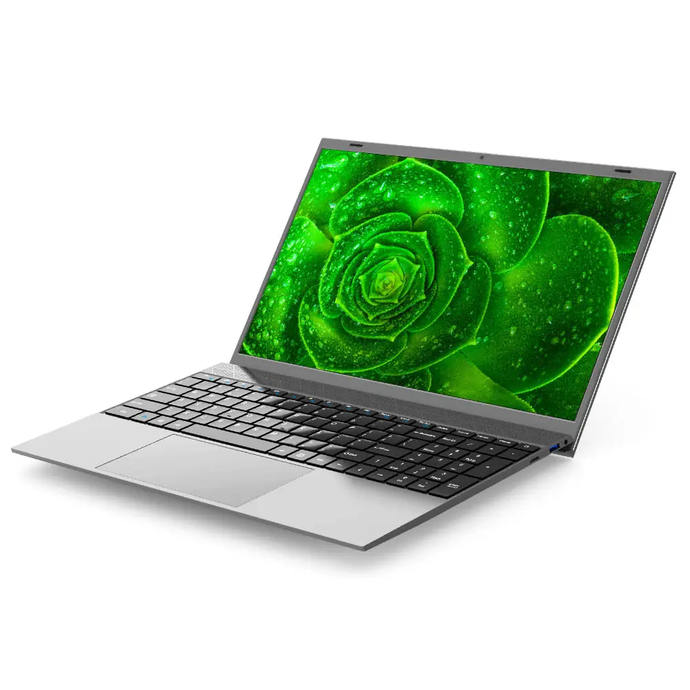 새로운 도매 노트북 pc 15.6 인치 울트라 슬림 노트북 컴퓨터 win10 저렴한 넷북 크리스마스 새해 노트북
