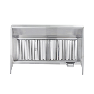 Campana Extractora de Cocina Comercial de Acero Inoxidable con Filtro de Grasa, Campana de Extracción Ventilada para Camión de Comida - Product Image 4