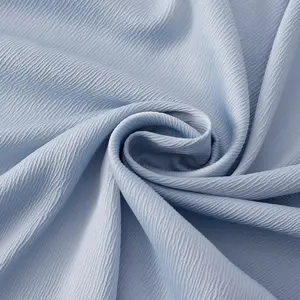 Chiffon Fabric for Clothing Garment Stretch 97polyester 3spandex 75D Silk Crinkle Georgette Crepe Woven