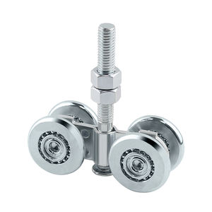 Prix d'usine <span class=keywords><strong>Chariot</strong></span> de guidage moderne <span class=keywords><strong>pour</strong></span> <span class=keywords><strong>rail</strong></span> de <span class=keywords><strong>porte</strong></span> de grange à roulettes, roulement de roue de <span class=keywords><strong>chariot</strong></span>, capacité de charge 200 kg, durable - Product Image 1