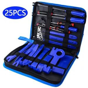 Auto Trim Removal Tool Kit, 5 Pcs Car Panel Door Window Tools Kit, Auto  Clip Fastener Remover Pry Tool Set