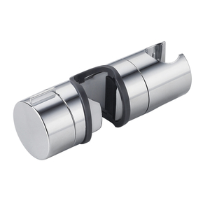 18-25mm có thể điều chỉnh ABS thay thế Tay vòi hoa sen đường sắt đầu trượt kẹp chủ <span class=keywords><strong>Bracket</strong></span> Chrome mạ vòi hoa sen đầu khung - Product Image 1