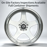 عجلات فلوتون 18 بوصة من الألومنيوم 18×9.5 5×100/108/120 عجلات بي بي سبورت 10 ثقوب لسيارات الركاب مناسبة لسوبارو وشيفروليه