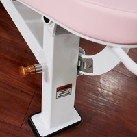 Banc de musculation réglable commercial avec planche inclinable pour la remise en forme à domicile, certifié CE, 135x81x114cm