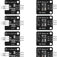 Kit Modul Sensor Penerima & Pemancar IR Digital 38kHz - Blok Bangunan Elektronik Ergonomis