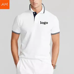 Таможня вышитые рубашки поло футболки плече сумка теннис открытые мужские рубашки поло футболка для мужчин и женщин, унисекс, для мужчин 100% хлопковая Повседневная плинтованная футболка с рисунком