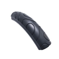 Pièces de pneus de voiture en ABS noir personnalisées avec options EDM à fil et acier inoxydable, usinées CNC, finition peinture mate