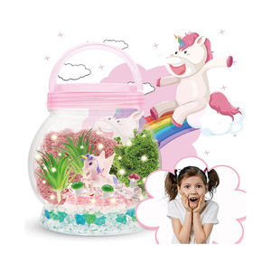 Light up Unicorn Terrarium Kit for Kids Birthday Unicorn <strong>Toys</strong> Arts &amp; Crafts Kits STEM <strong>Garden</strong> <strong>Toys</strong>