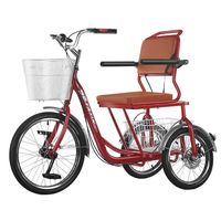 Petit tricycle de fitness, cadre en acier, freins à disque, roue avant 20 pouces/roue arrière 16 pouces, descente, gravier, trek, ville, quad, mini, pit road, montagne
