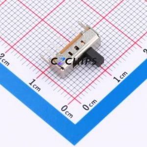 SS-13D01-G040 Slide Switch Through hole-6P,12.7x4.5mm Switch Single Pole Double Throw Rectangle Pin Header PC Pin 12.7mm - Product Image 1
