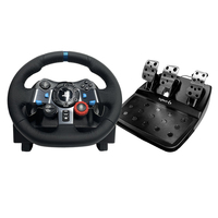 Volant de course Logitech G29 avec levier de vitesses et joystick pour PC
