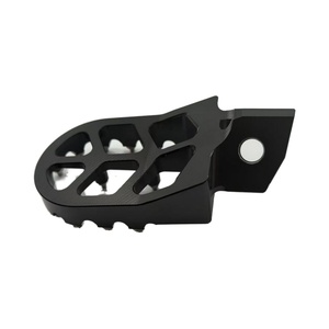 CNC Aluminum Motorcycle Billet MX Wide <b>Foot</b> Pegs Pedals <b>Rest</b> Retrofit/Upgrade with 6-Month Warranty for Z125 - Product Image 5