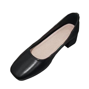 2023 LatesWomen Everyday Wear Shoes Mary Jane Pumps Ladies <strong>Heels</strong> <strong>Small</strong> <strong>Heel</strong> square and Oval Toes Fashion <strong>Black</strong> <strong>Heel</strong> Women Shoes - Product Image 1