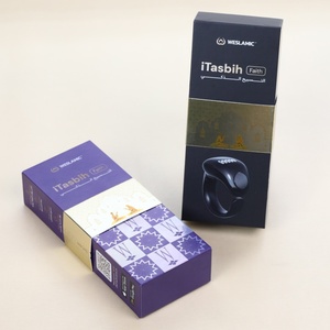 2025 weslamic itashbih hồi giáo thông minh cầu nguyện điện tử món quà cưới vài zikr Nhẫn tasbih tasbeeh đặt cho những người yêu thích - Product Image 3