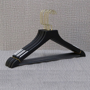 Bán Hot Bán Buôn Màu Sắc Tự Nhiên May Mặc Móc Áo Tùy Chỉnh Quần Áo Bằng Gỗ Móc Cho Cửa Hàng Hiển Thị - Product Image 5