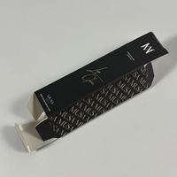 Boîtes en papier kraft coloré personnalisées pour cosmétiques, rouge à lèvres, petites boîtes pour l'emballage d'un ensemble de gloss à lèvres, boîte d'emballage pour gloss à lèvres
