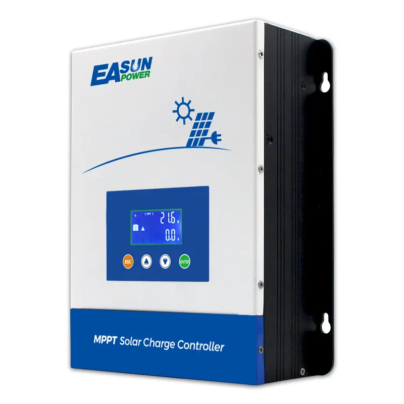 Easun Factory Controlador de Carga Solar MPPT 80a 100a 12V/24V/36V/48V Regulador Solar Carregador de Bateria com Função BTS