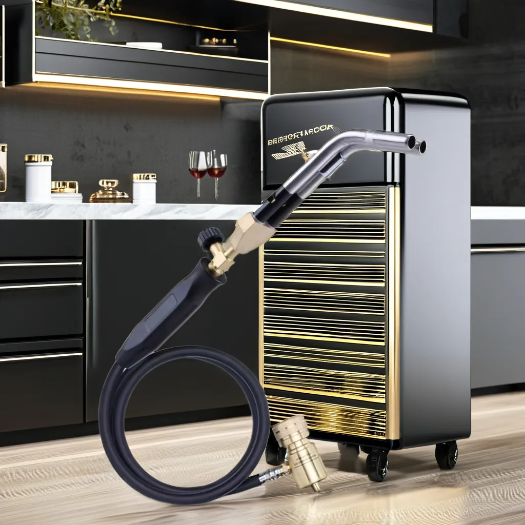 YT-3DSM газовая Сварочная горелка MAPP с двумя трубками, 1,5 м, регулируемый пожарный шланг, взрывозащищенные медные детали холодильника для дома, Новинка