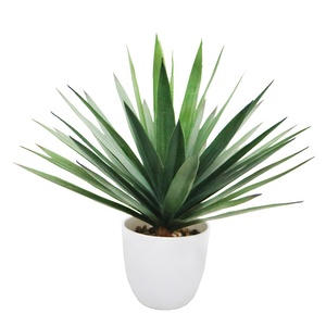 Planta Artificial de <span class=keywords><strong>Agave</strong></span>, Bonsái Realista, Suculenta Artificial para Decoración de Interiores, Hogar y Oficina - Product Image 6